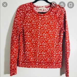 Loft cheetah sweater
